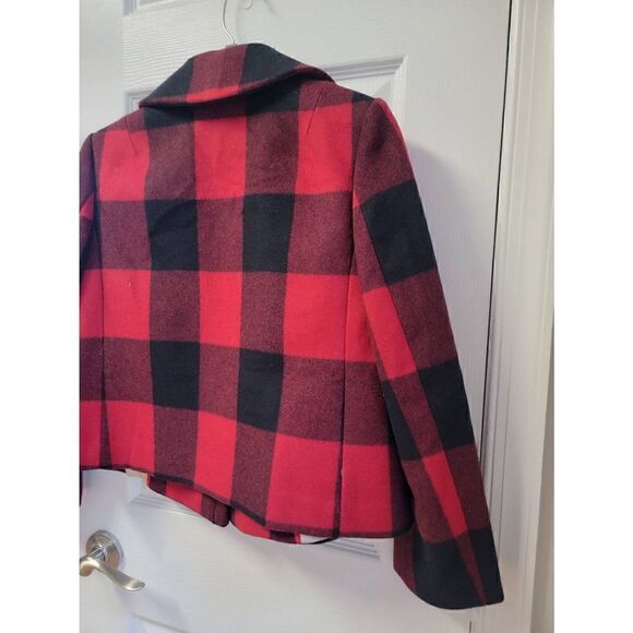 J.Crew Buffalo Plaid Coat/Jacket 4 - Picture 6 of 8